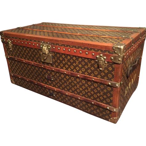 louis vuitton old steamer trunk